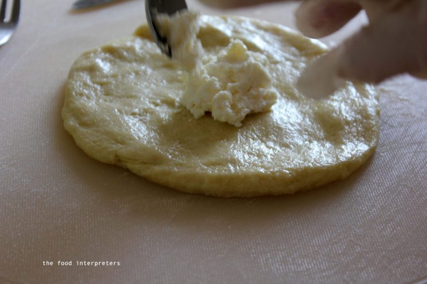 add a spoon full of the filling