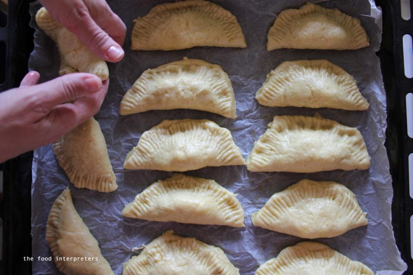 transfer to the baking tray