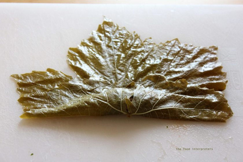 stuffed vine leaves