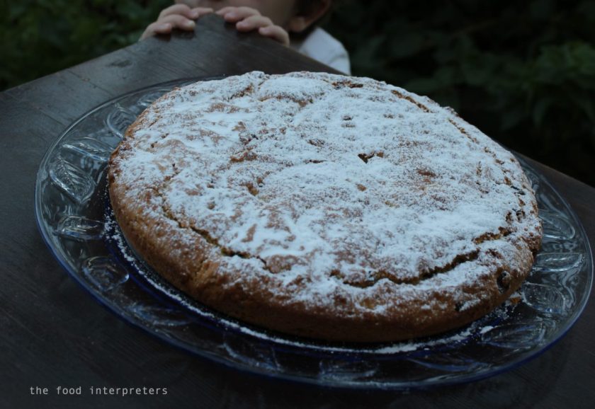 fanouropita, vegan cake