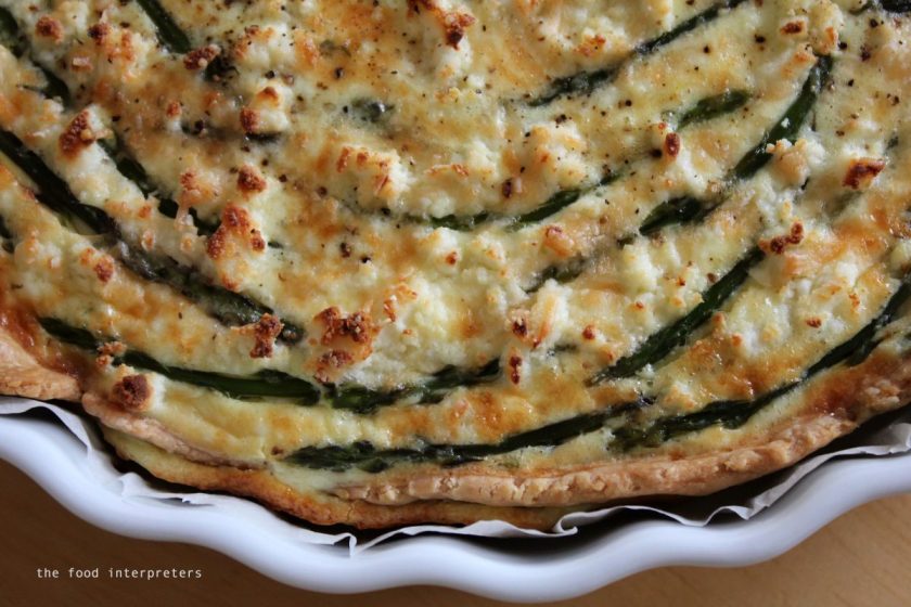 asparagus quiche